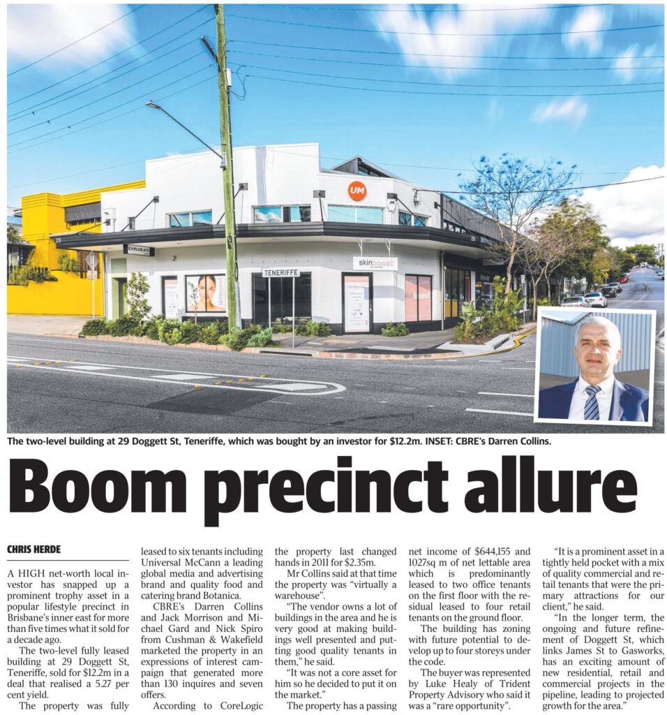 Boom precinct allure - Courier Mail